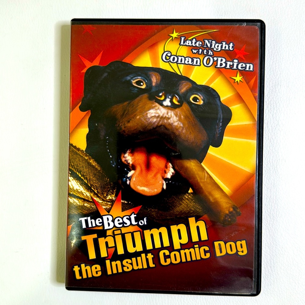Conan O'Brien The Best of Triumph the Insult Comic Dog DVD